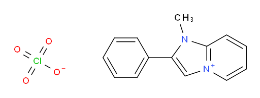 1-methyl-2-phenyl-1H-imidazo[1,2-a]pyridin-4-ium perchlorate