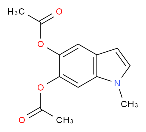 1-methyl-1H-indole-5,6-diyl diacetate
