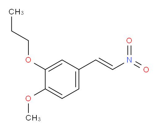 (E)-1-methoxy-4-(2-nitrovinyl)-2-propoxybenzene