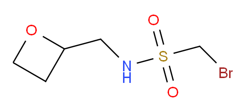 1-bromo-N-(oxetan-2-ylmethyl)methanesulfonamide
