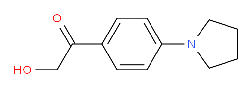 2-hydroxy-1-(4-(pyrrolidin-1-yl)phenyl)ethanone