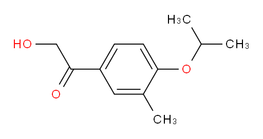 2-hydroxy-1-(4-isopropoxy-3-methylphenyl)ethanone