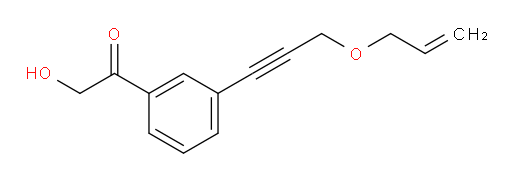 1-(3-(3-(allyloxy)prop-1-yn-1-yl)phenyl)-2-hydroxyethanone