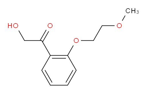 2-hydroxy-1-(2-(2-methoxyethoxy)phenyl)ethanone