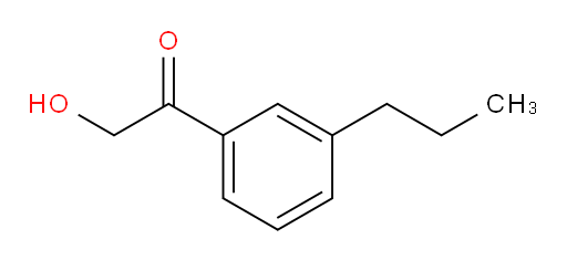 2-hydroxy-1-(3-propylphenyl)ethanone