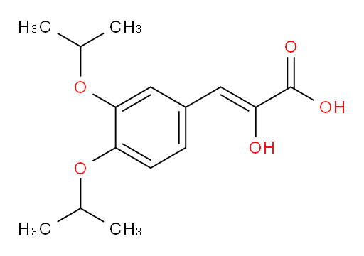 (Z)-3-(3,4-diisopropoxyphenyl)-2-hydroxyacrylic acid