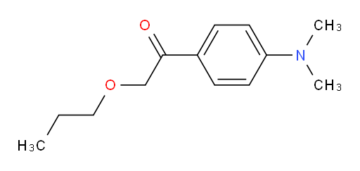 1-(4-(dimethylamino)phenyl)-2-propoxyethanone
