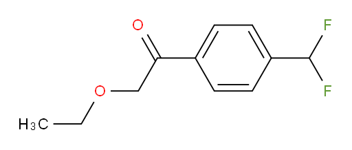 1-(4-(difluoromethyl)phenyl)-2-ethoxyethanone