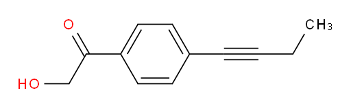 1-(4-(but-1-yn-1-yl)phenyl)-2-hydroxyethanone