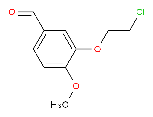 3-(2-chloroethoxy)-4-methoxybenzaldehyde