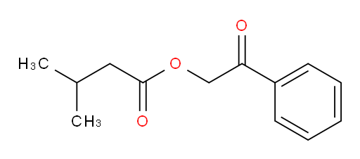 2-oxo-2-phenylethyl 3-methylbutanoate