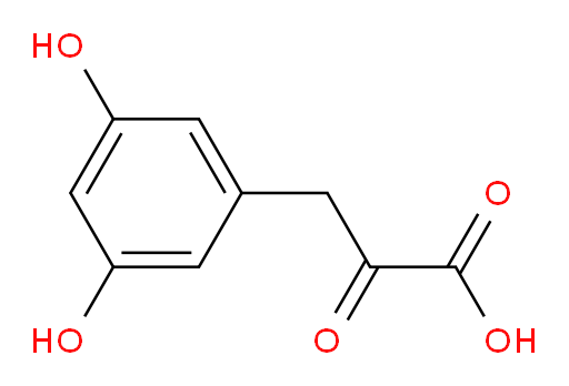 3-(3,5-dihydroxyphenyl)-2-oxopropanoic acid