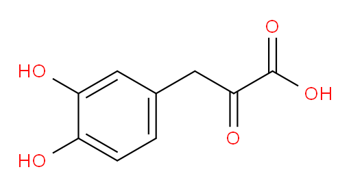 3-(3,4-dihydroxyphenyl)-2-oxopropanoic acid