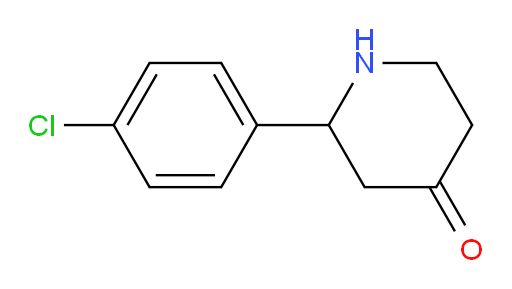 2-(4-chlorophenyl)piperidin-4-one