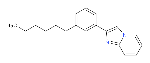 2-(3-hexylphenyl)imidazo[1,2-a]pyridine