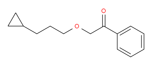2-(3-cyclopropylpropoxy)-1-phenylethanone