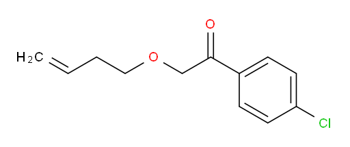 2-(but-3-en-1-yloxy)-1-(4-chlorophenyl)ethanone