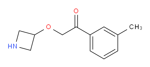2-(azetidin-3-yloxy)-1-(m-tolyl)ethanone