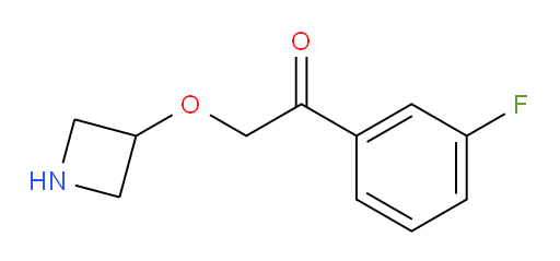 2-(azetidin-3-yloxy)-1-(3-fluorophenyl)ethanone
