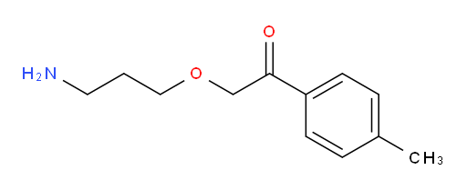 2-(3-aminopropoxy)-1-(p-tolyl)ethanone