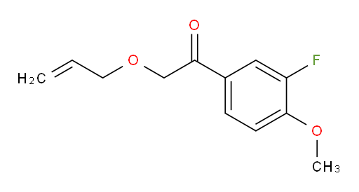 2-(allyloxy)-1-(3-fluoro-4-methoxyphenyl)ethanone