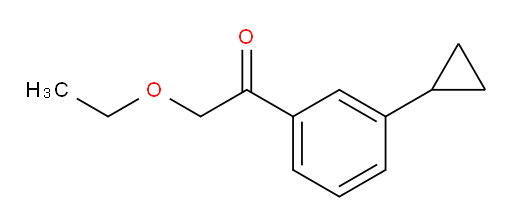 1-(3-cyclopropylphenyl)-2-ethoxyethanone
