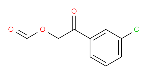 2-(3-chlorophenyl)-2-oxoethyl formate