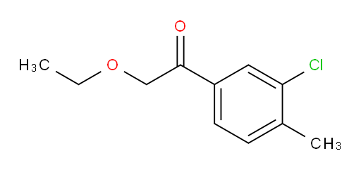 1-(3-chloro-4-methylphenyl)-2-ethoxyethanone