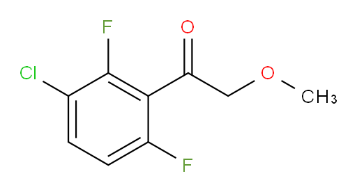 1-(3-chloro-2,6-difluorophenyl)-2-methoxyethanone