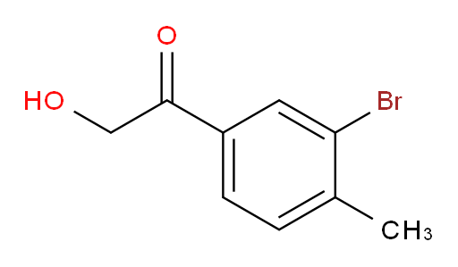 1-(3-bromo-4-methylphenyl)-2-hydroxyethanone