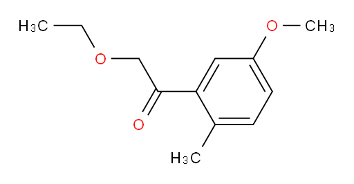 2-ethoxy-1-(5-methoxy-2-methylphenyl)ethanone