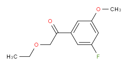 2-ethoxy-1-(3-fluoro-5-methoxyphenyl)ethanone