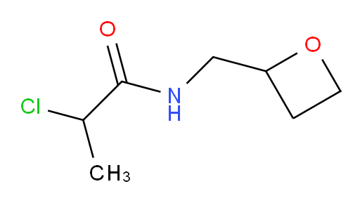 2-chloro-N-(oxetan-2-ylmethyl)propanamide