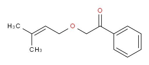 2-((3-methylbut-2-en-1-yl)oxy)-1-phenylethanone
