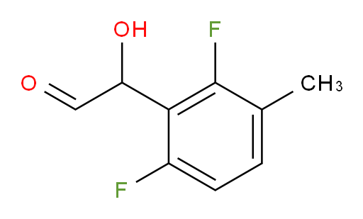 2-(2,6-difluoro-3-methylphenyl)-2-hydroxyacetaldehyde