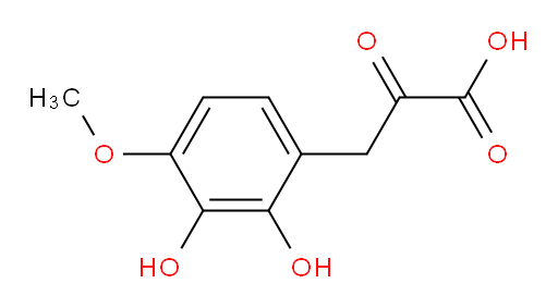 3-(2,3-dihydroxy-4-methoxyphenyl)-2-oxopropanoic acid