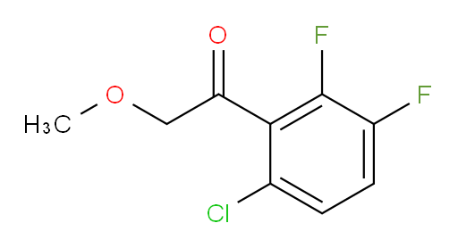 1-(6-chloro-2,3-difluorophenyl)-2-methoxyethanone