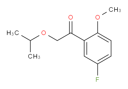 1-(5-fluoro-2-methoxyphenyl)-2-isopropoxyethanone