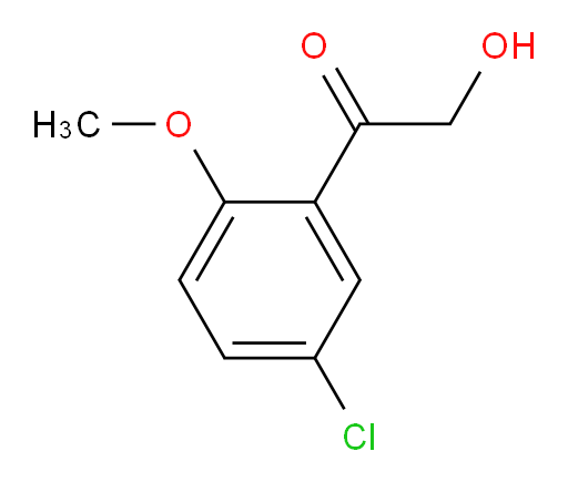 1-(5-chloro-2-methoxyphenyl)-2-hydroxyethanone
