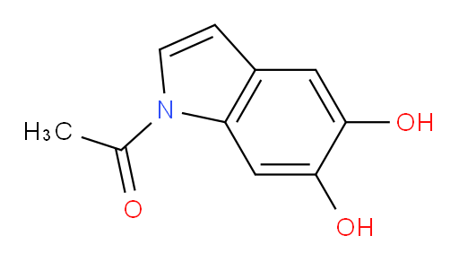 1-(5,6-dihydroxy-1H-indol-1-yl)ethanone