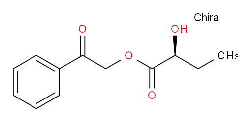 (S)-2-oxo-2-phenylethyl 2-hydroxybutanoate