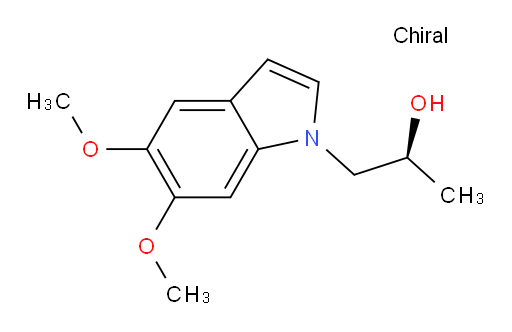 (S)-1-(5,6-dimethoxy-1H-indol-1-yl)propan-2-ol