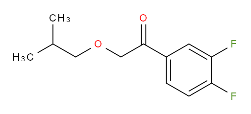 1-(3,4-difluorophenyl)-2-isobutoxyethanone