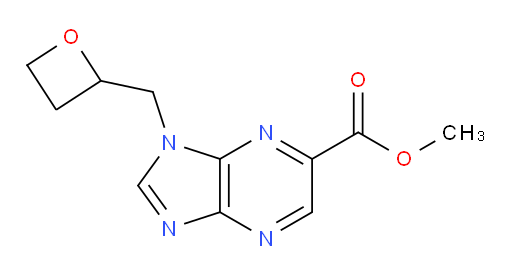 methyl 1-(oxetan-2-ylmethyl)-1H-imidazo[4,5-b]pyrazine-6-carboxylate