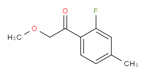 1-(2-fluoro-4-methylphenyl)-2-methoxyethanone