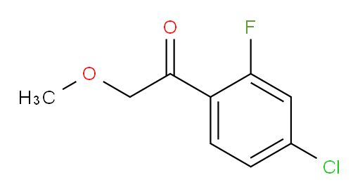 1-(4-chloro-2-fluorophenyl)-2-methoxyethanone