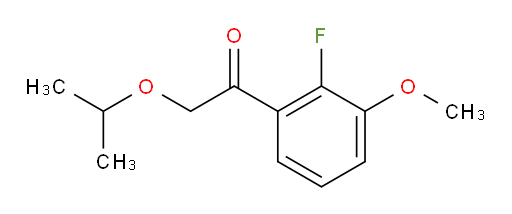 1-(2-fluoro-3-methoxyphenyl)-2-isopropoxyethanone
