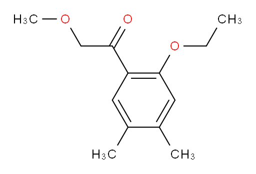 1-(2-ethoxy-4,5-dimethylphenyl)-2-methoxyethanone