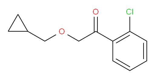 1-(2-chlorophenyl)-2-(cyclopropylmethoxy)ethanone