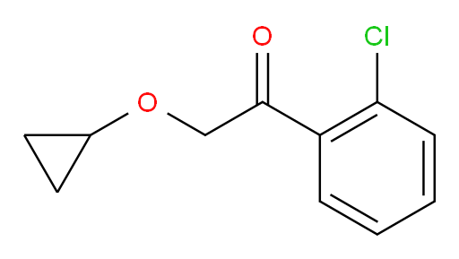 1-(2-chlorophenyl)-2-cyclopropoxyethanone